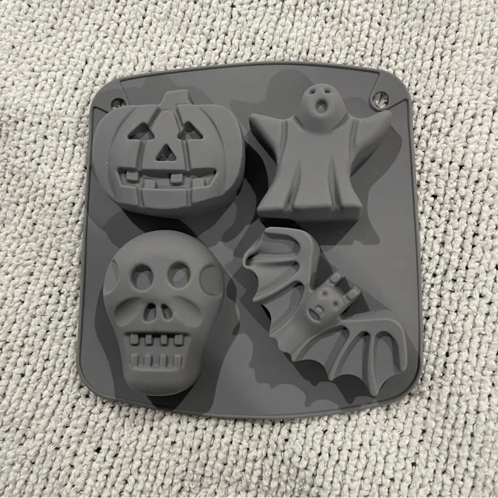 Gray Halloween Silicone Mold